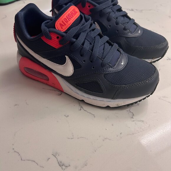 Nike Women's Air Max IVO 580519 400 Thunder Blue & Orange Running Shoe Size 6 - Picture 5 of 5